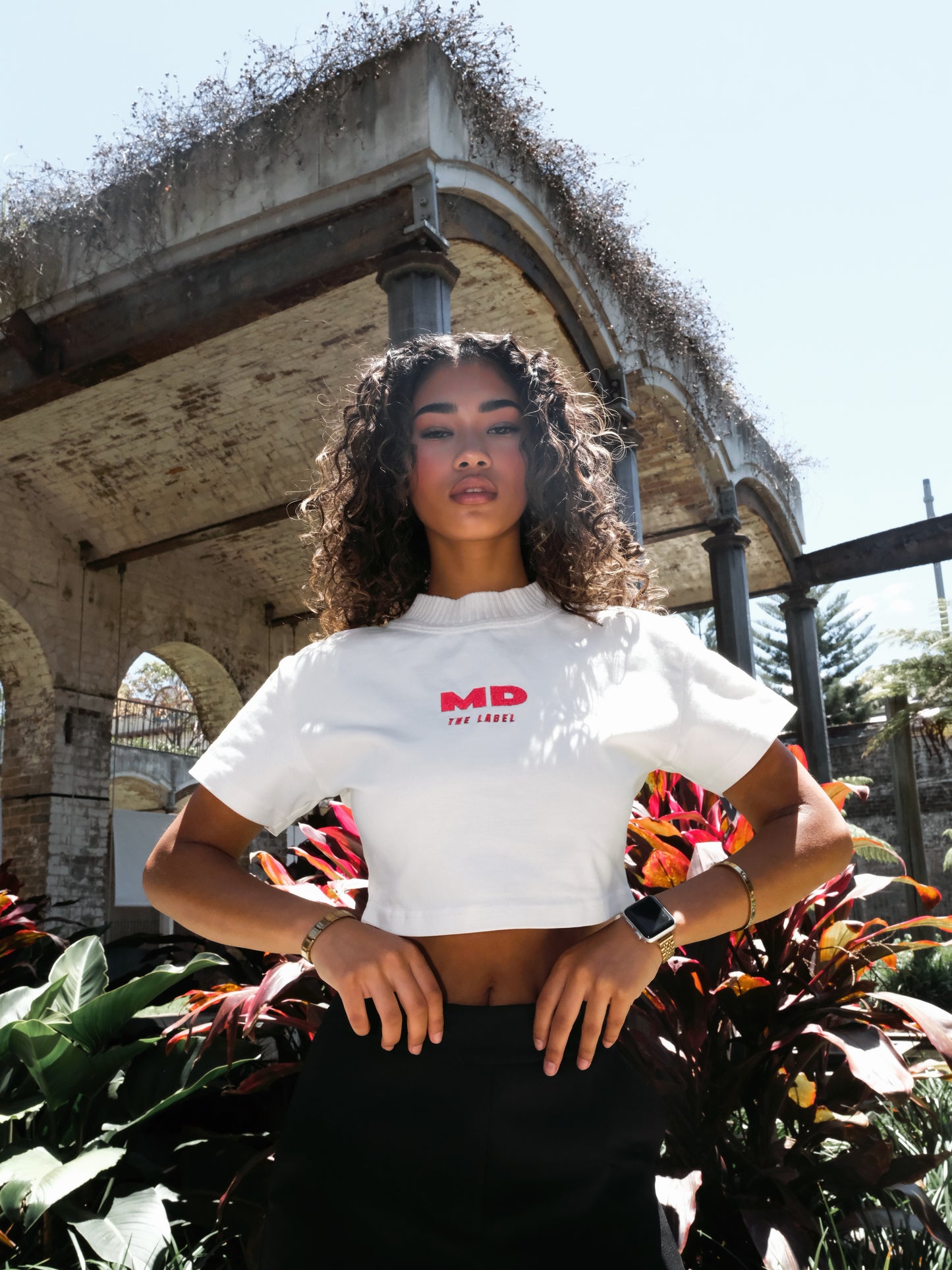 The Monarch Knit Crop